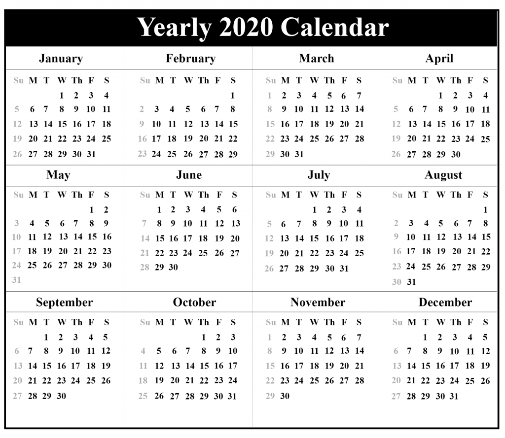 Printable Free Blank Australia 2020 Calendar Pdf Excel Word