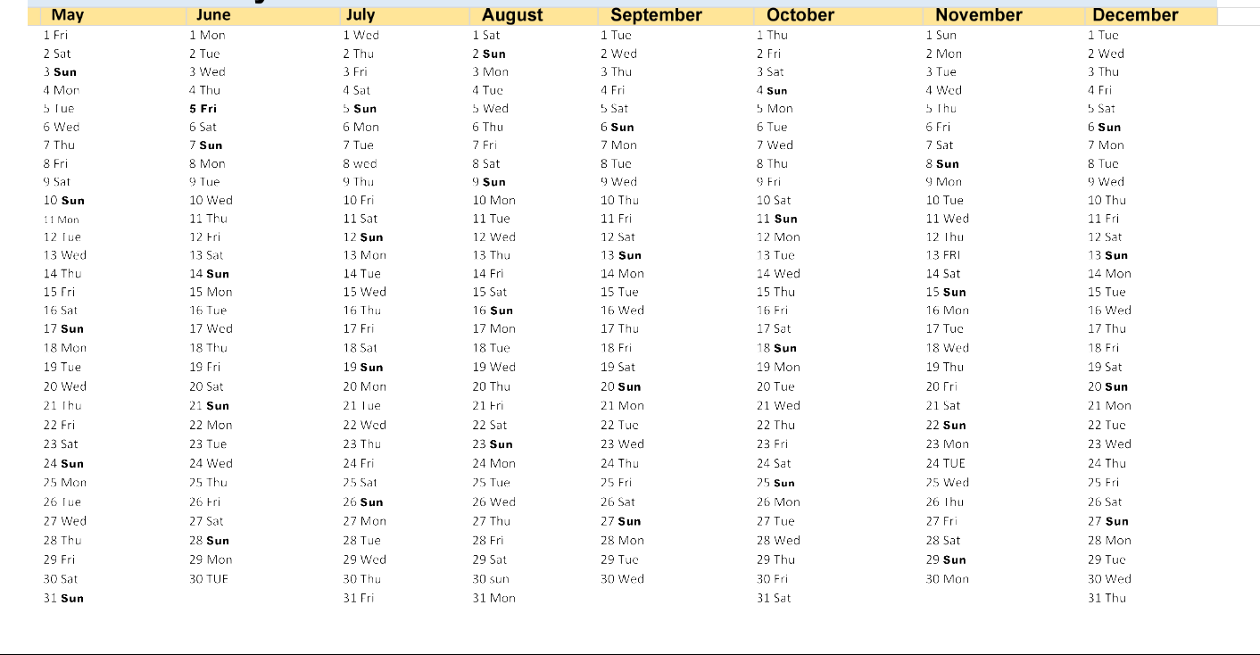 4+ Free Yearly Planner Templates 2022 {pdf, Excel, Word}