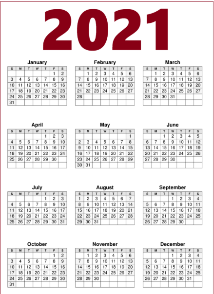 Best Printable Calendar