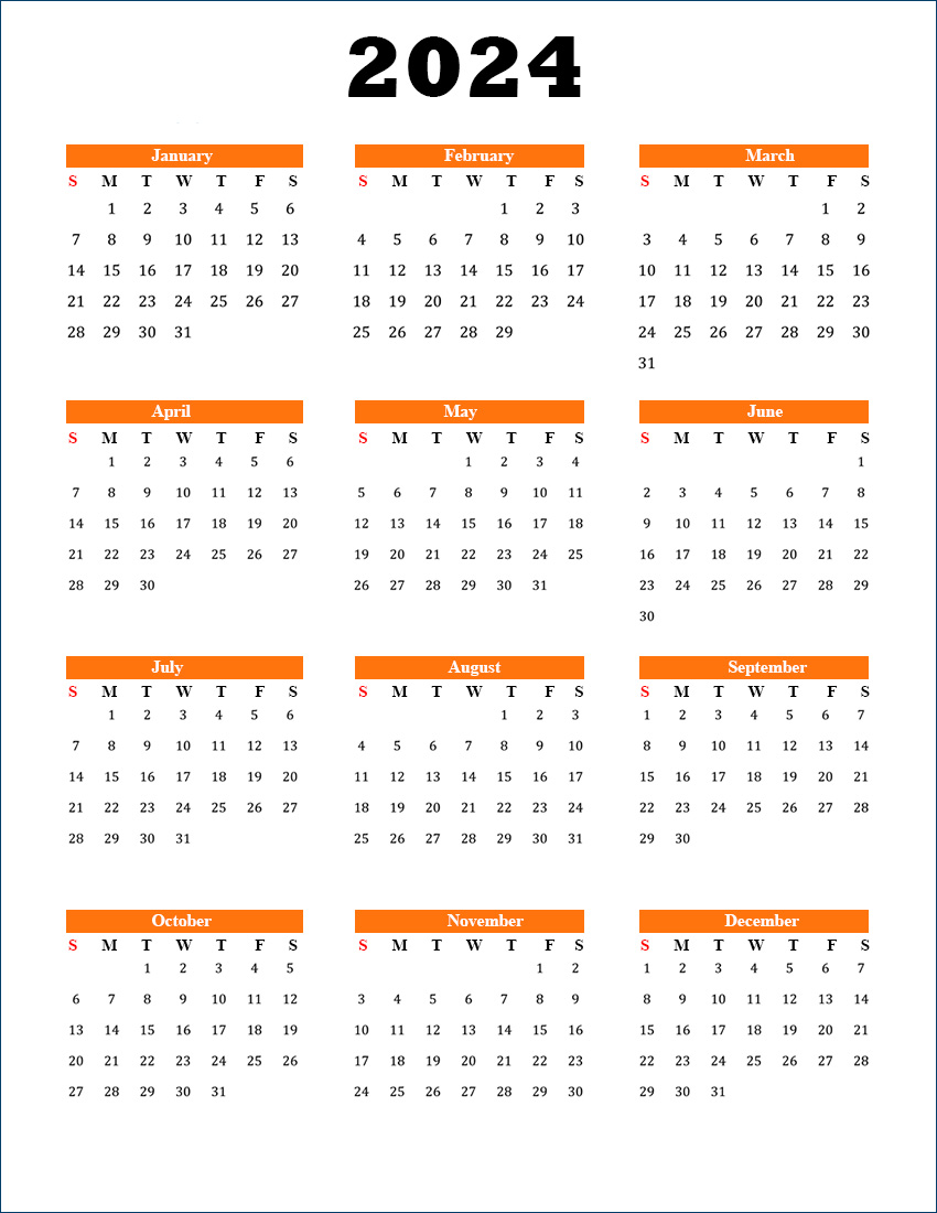 Google Slide Calendar 2024 25 Cool Perfect Awesome Famous Excel   Printable Calendar 2024 